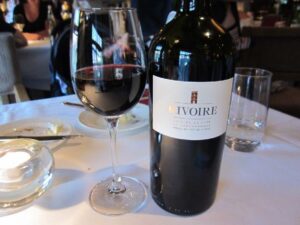 De Jonge Dikkert(風車のレストラン)の赤ワイン