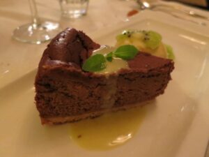 レストランPeper & Zoutのデザート