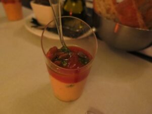 レストランPeper & Zoutのアミューズ