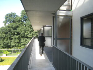 筆者が住んでいたアパート