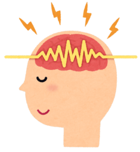 脳で考えているイメージ図