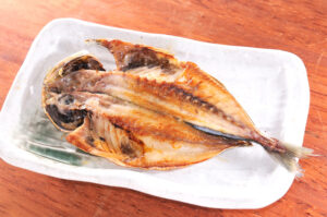 北海水産のアジ開き