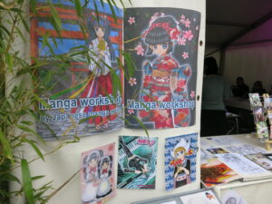 JapanFestival日本のアニメ風オランダ少女