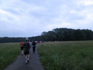 オランダ、Bos公園で行われた夏至マラソン