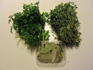 市場で買ったブーケガルニ