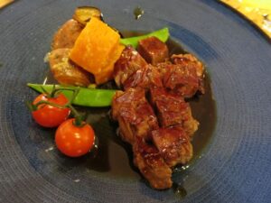 アンガス牛フィレのステーキ