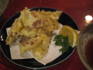 おらんだやの天ぷら盛り合わせ