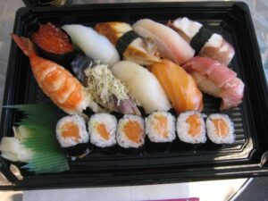 フライングフィッシュの寿司盛り合わせ