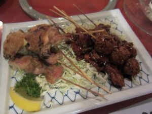 おらんだやの焼き鳥盛り合わせ