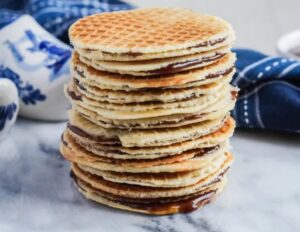 オランダ名物キャラメルワッフル