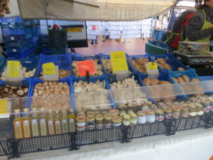 アムステルフェーン金曜マーケット、きのこ屋