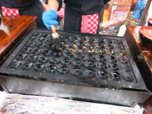 JapanFestival屋台のたこ焼き鉄板
