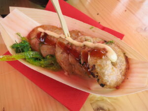 アムステルフェーンで行われたJapan Dayの屋台のたこ焼き