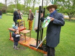 ゴッホの絵を自由に描くことができる