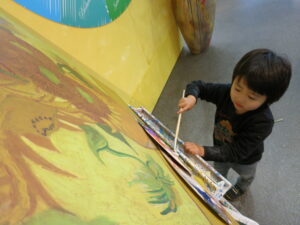 ゴッホのひまわりのコーナー