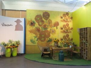 ゴッホのひまわりのコーナー