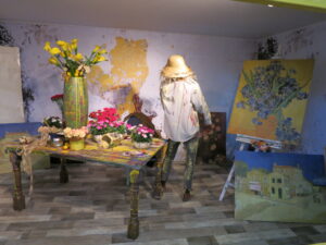 ゴッホのひまわりのコーナー